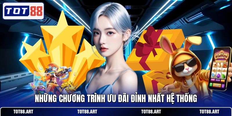 Những chương trình ưu đãi đỉnh nhất hệ thống