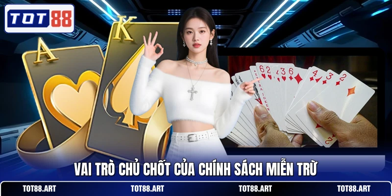 Vai trò chủ chốt của chính sách miễn trừ